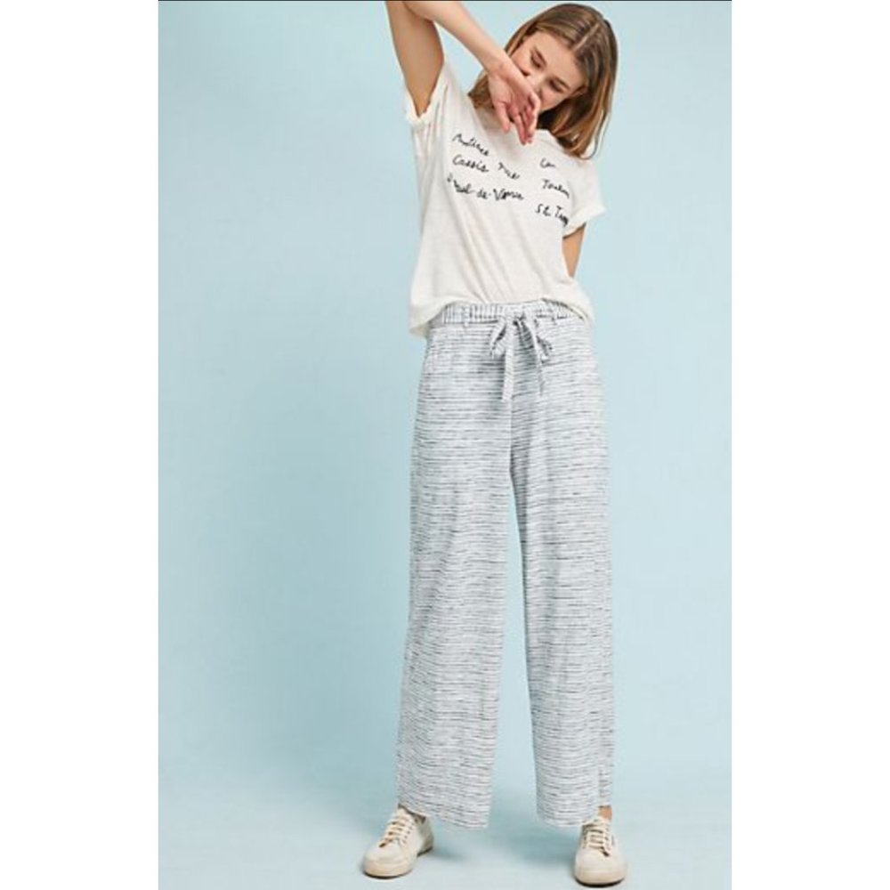 Anthropologie Coronado Striped Pants